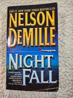 🎁5/$25 Nelson DeMille Night Fall Paperback 2005 Thriller Mass Market Ppbck Used